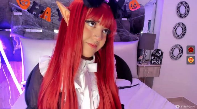 Charlotte_Myers Lets Out Her Inner Succubus As Rizu-Kyun