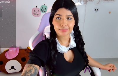 Daphne_kroft Is One Bootyfully Spooky Wednesday Addams