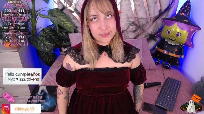 Nyx_andria Serves Up A Cute Little Red Riding Hood Show