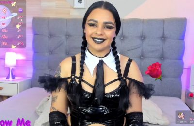 Firephoenixjs Shows Off Her Stunning Version Of Wednesday Addams