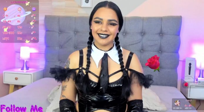 Firephoenixjs Shows Off Her Stunning Version Of Wednesday Addams