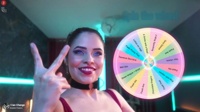 AlessaGoreng Spins Her Wheel For Some Bootyful Treats