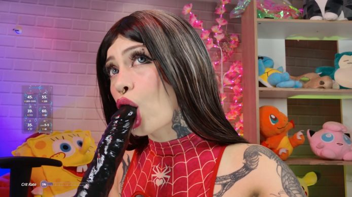 Pinkloly69 Presents: A Sexy Toy Tease From The Spider-Verse