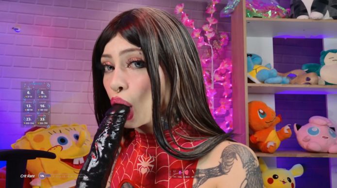 Pinkloly69 Presents: A Sexy Toy Tease From The Spider-Verse