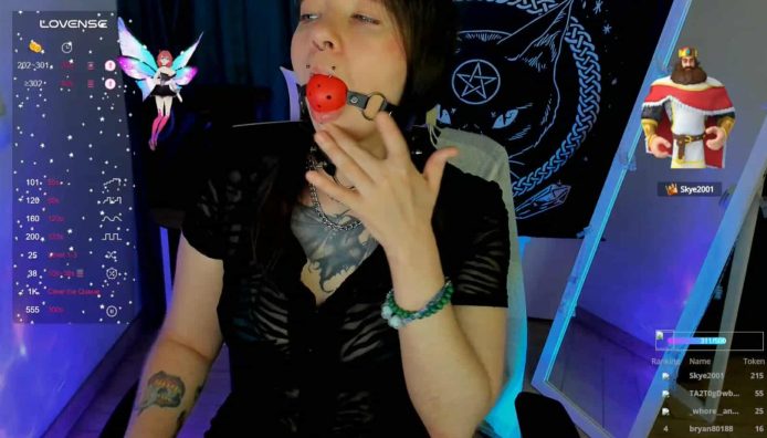 Black_kittie_01 Is Gagging For Pleasure