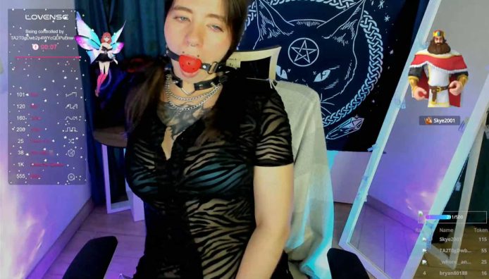 Black_kittie_01 Is Gagging For Pleasure