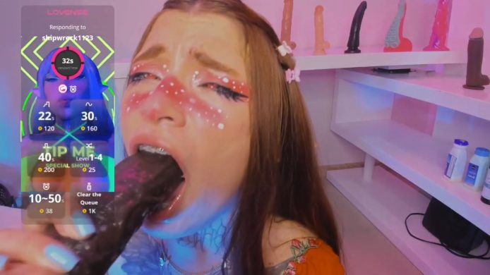 Dreamleah_ Performs Some Deepthroat Magic