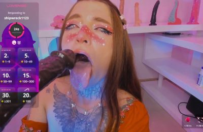 Dreamleah_ Performs Some Deepthroat Magic