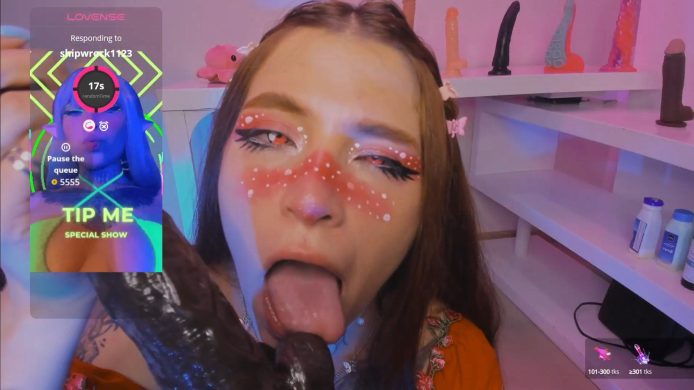 Dreamleah_ Performs Some Deepthroat Magic