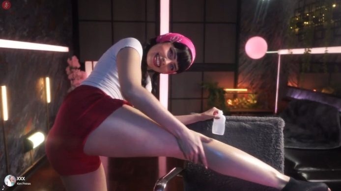 AlessaGoreng's Sexy Lotion Tease