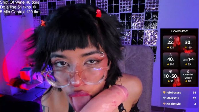 Weed420moni's Seductively Delicious Dildo Tease