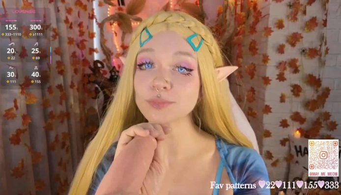 Naughty Elf Mao_me_meow Grabs A Toy To Play With