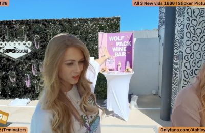 Today At MFC Social: AshleyyLovee, Brizzy And ItsLo Are Running The Wolf Pack Rosé Bar