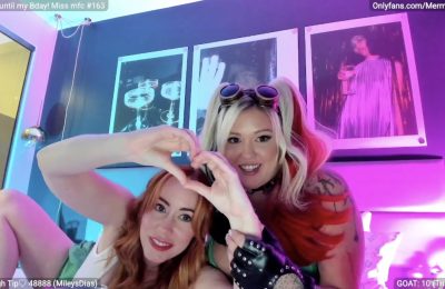 MermaidMiley And MsRedheadMILF Are Having A Private Time