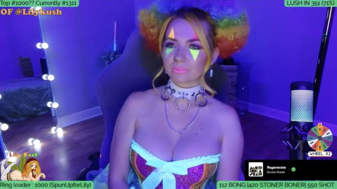 LilyKush Does Not Clown Around Halloween