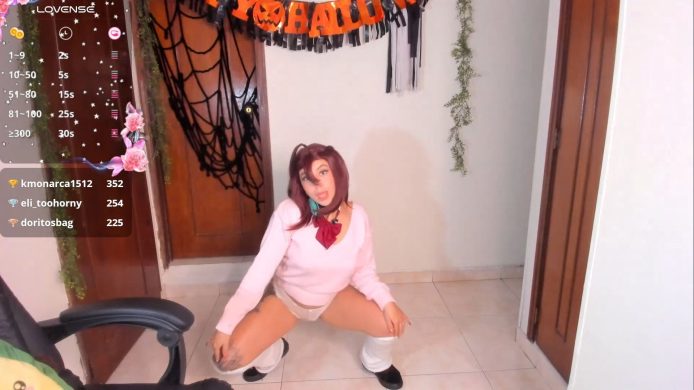 Violetaarey's Sexy Dance Show As Momo Ayase