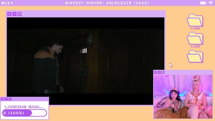 Nurses LunaLore And FayeWilde Host A Spooky Paranormal Activity Movie Marathon