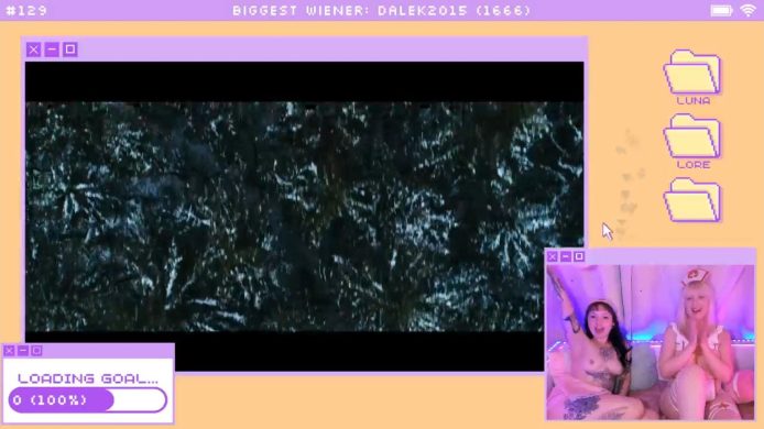 Nurses LunaLore And FayeWilde Host A Spooky Paranormal Activity Movie Marathon