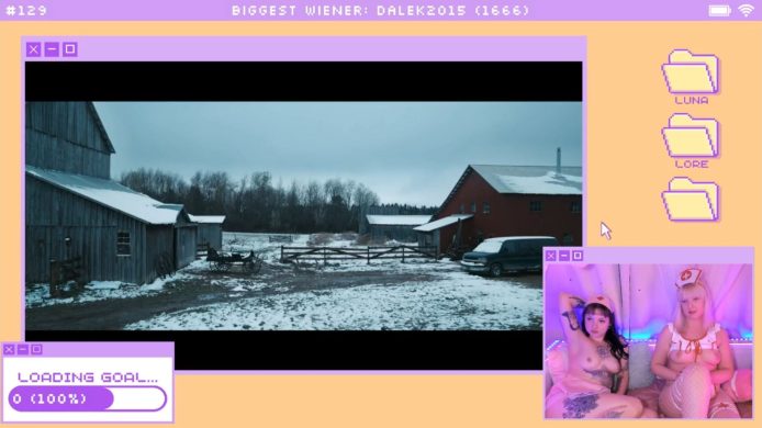 Nurses LunaLore And FayeWilde Host A Spooky Paranormal Activity Movie Marathon