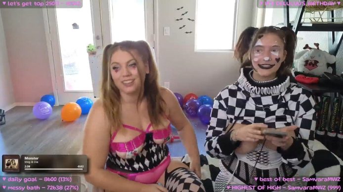 A Clown-tastic Birthday Party With BirthdayMeowz And DeLuluu
