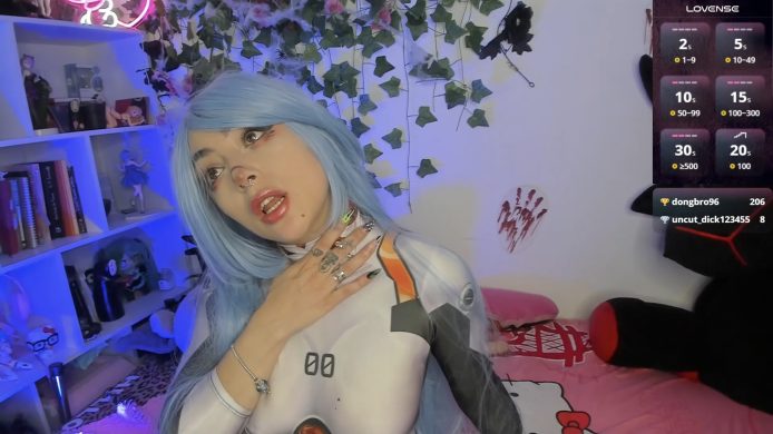 A Tease With Rei Ayanami AKA Sarahminage_