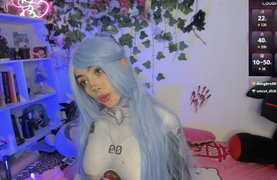 A Tease With Rei Ayanami AKA Sarahminage_