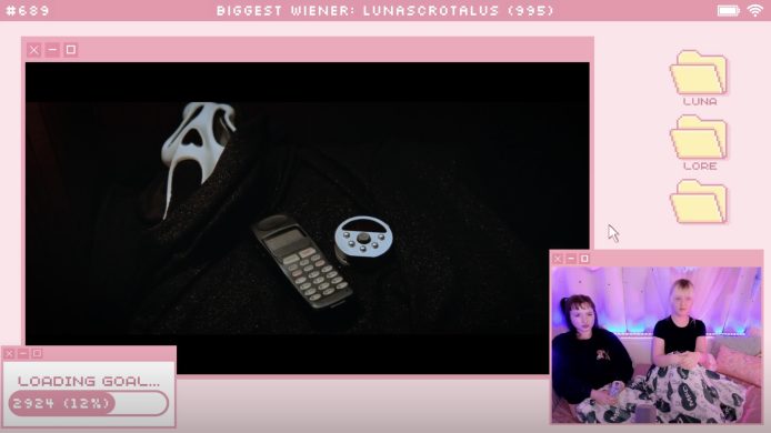 Scream Movie Marathon With LunaLore And FayeWilde