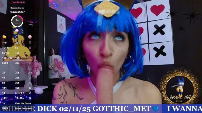 Gotthic_met Shows Off Ankha's Naughty Side