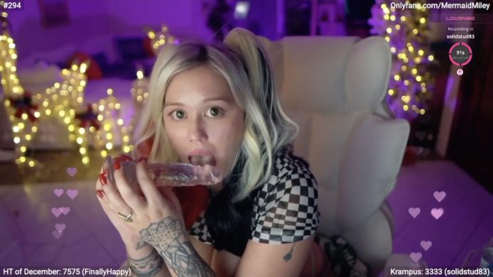 MermaidMiley’s Harley Quinn-esque Teasing