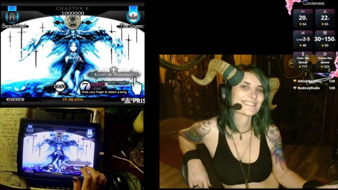 Feysbian Shows Off Her Finger Technique