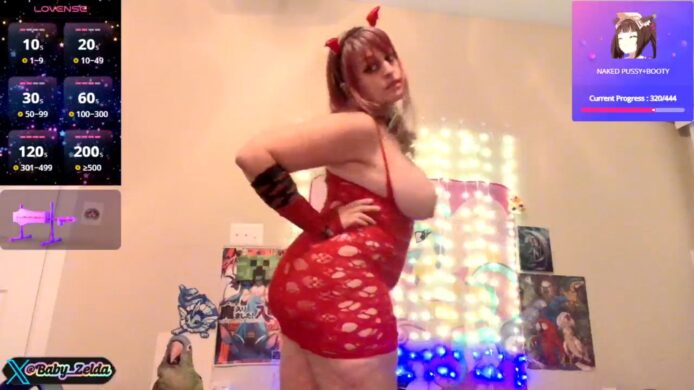 Babyzelda's Sexy Succubus Lightsaber Tease