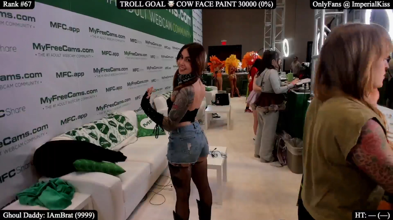 A Rootin’ Tootin’ AVN Tip War Starring ImperialKiss And Brizzy