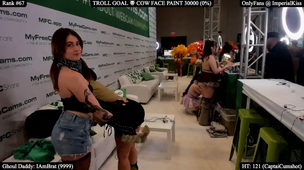 A Rootin’ Tootin’ AVN Tip War Starring ImperialKiss And Brizzy