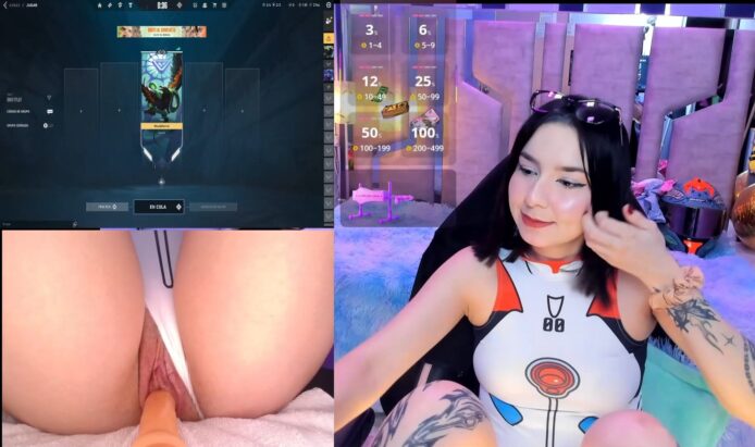 A Playful Rei Ayanami Show Starring Nicoleferrel