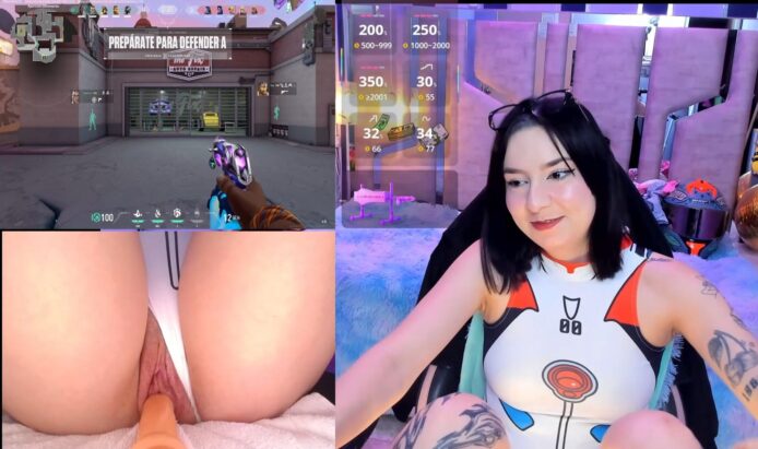 A Playful Rei Ayanami Show Starring Nicoleferrel