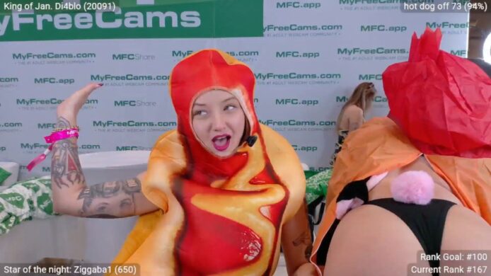 SquidVicious Presents: A Spankin' AVN Hot Dog Finale With SabrinaRain