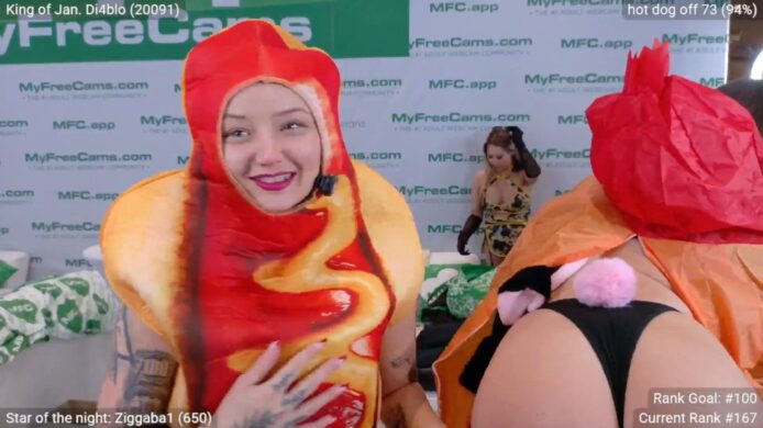 SquidVicious Presents: A Spankin' AVN Hot Dog Finale With SabrinaRain