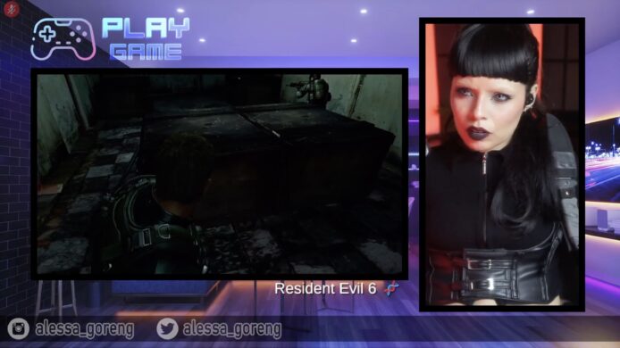 AlessaGoreng Continues Her RE6 Adventure