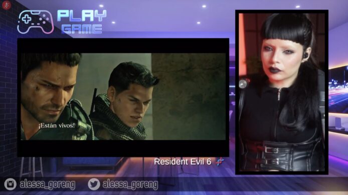 AlessaGoreng Continues Her RE6 Adventure