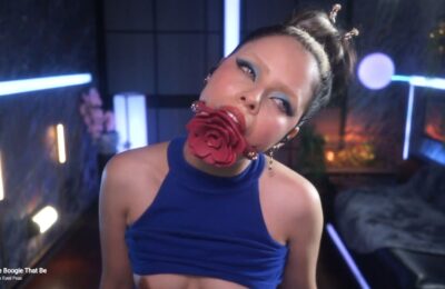 AlessaGoreng Gets Gagged With A Beautiful Rose