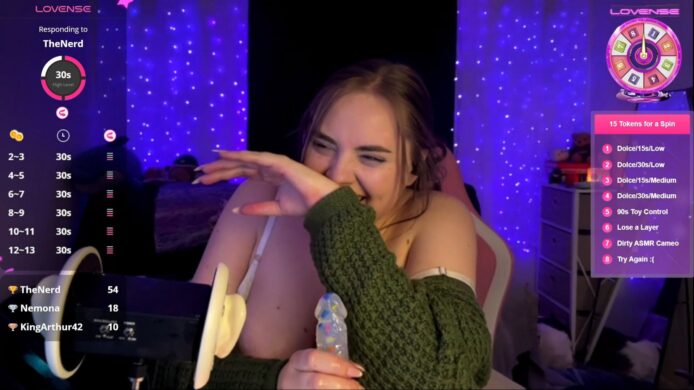 Sereeneasmr's Joyful Toy Tease