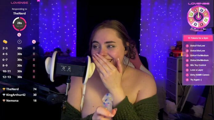 Sereeneasmr's Joyful Toy Tease