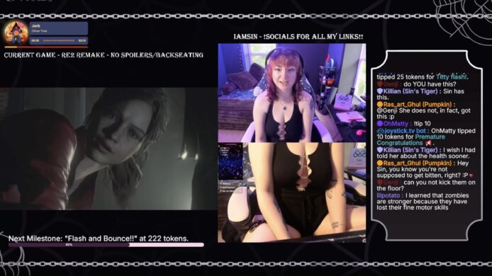 RE2, Teasing And iamSIN