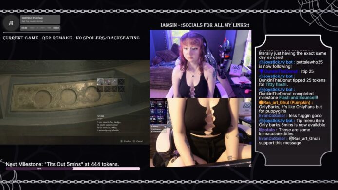 RE2, Teasing And iamSIN