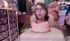 Fuuka_Doll Puts Out The Candles With Squirt