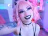 Annalyynn Teases A Big Dildo