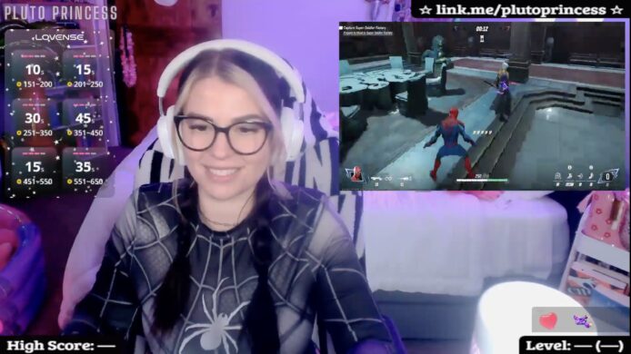 PlutoPrincess Does Whatever A (Rivals) Spider Can