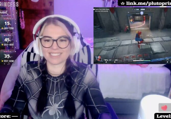 PlutoPrincess Does Whatever A (Rivals) Spider Can