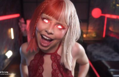 AlessaGoreng Is A Red Hot Stunner