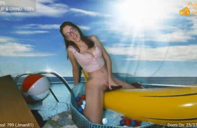 AliceFunker's Poolside Banana Ride
